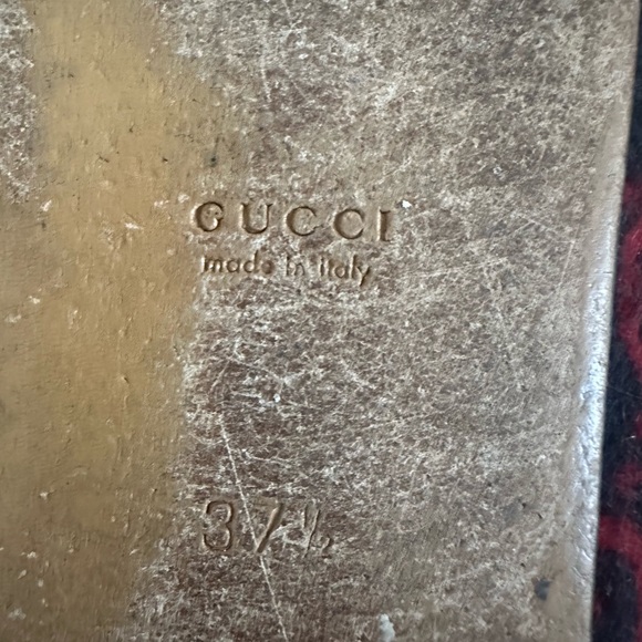 GUCCI Horsebit Princetown Slippers 7 1/2 - Picture 6 of 7
